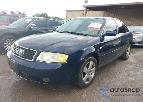 2004 Audi A6 3.0 from USA, damaged, VIN WAULT64B24N005709